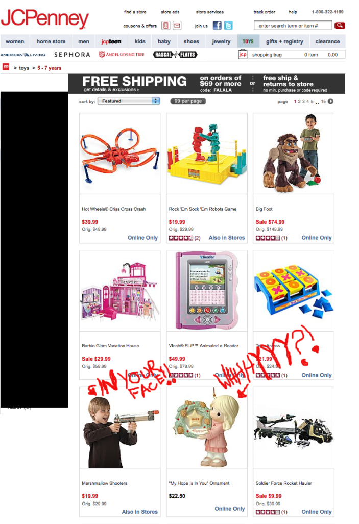 Funny JCPenny Search Result