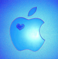 Blue Mac Heart