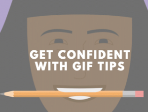 shareable content experience using GIFs