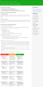 Udemy Product Content Course Title Quality Standards