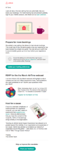 Airbnb Newsletter Sample 1